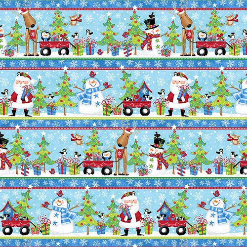 Jolly Good Time Border Stripe