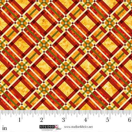 Autumn Fields - Diagonal Plaid