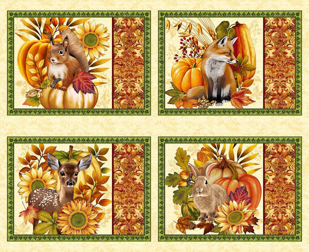 Autumn Fields Placemat Panel
