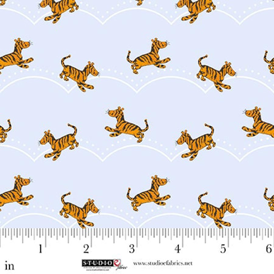 Classic Winnie - Tigers, Light Blue