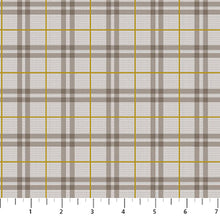 Load image into Gallery viewer, Winter Dreams - Gingham, Taupe
