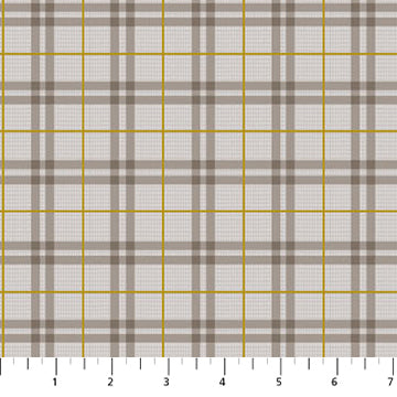 Winter Dreams - Gingham, Taupe