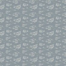 Load image into Gallery viewer, Soaring Dreams - Planes, Teal

