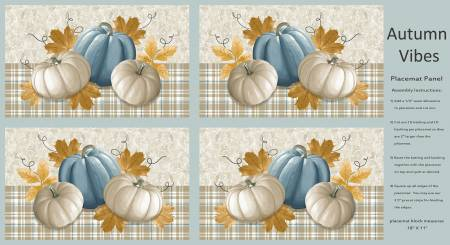 Autumn Vibes Placemat Panel