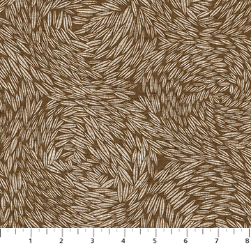 Rhythm & Leaves - Wheat, Ochre