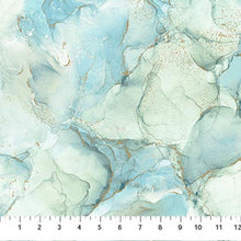 Load image into Gallery viewer, Midas Touch - Sage/Blue Marble Texture w/ Gold Metallic
