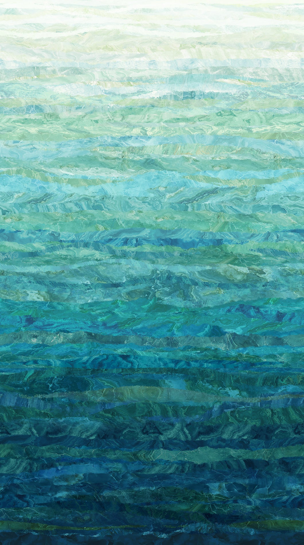 Tranquil Waters - Ombre, Dark Blue Multi