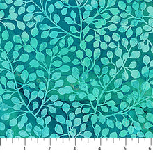 Load image into Gallery viewer, Dragonfly Dance - Leaves, Teal
