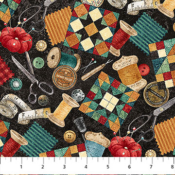 Stonehenge Stitchin' - Sewing Stuff, Black