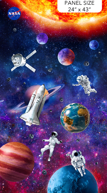 Space Odyssey - Outerspace Panel