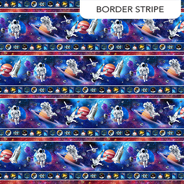 Space Odyssey - Border Stripe