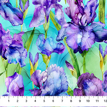 Load image into Gallery viewer, Infatuation - Iris, Turquoise
