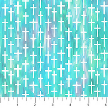 Load image into Gallery viewer, Risen - Small Cross, Turquoise
