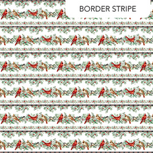 Load image into Gallery viewer, Home for Christmas - Border Stripe, White Multi
