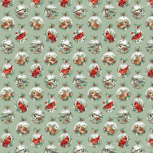Load image into Gallery viewer, Home for Christmas - Baubles, Green Multi
