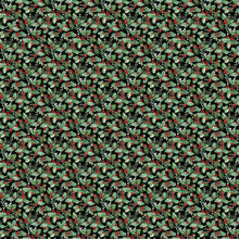 Load image into Gallery viewer, Home for Christmas - Packed Holly, Black Multi
