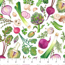Load image into Gallery viewer, Market Garden - Packed Veggies, White
