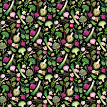 Load image into Gallery viewer, Market Garden - Packed Veggies, Black
