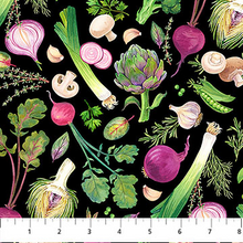 Load image into Gallery viewer, Market Garden - Packed Veggies, Black
