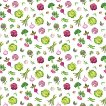 Load image into Gallery viewer, Market Garden - Veggie Toss, White
