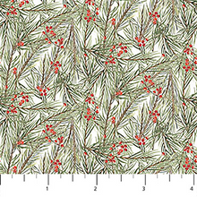 Load image into Gallery viewer, The Christmas Mouse Flannel- Greenery, White/Green
