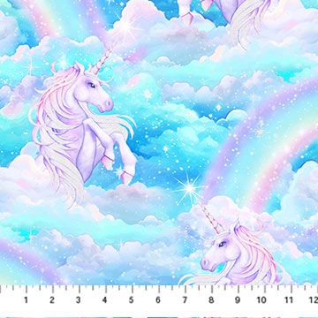 Sparkle Magic - Unicorn Cloud, Blue