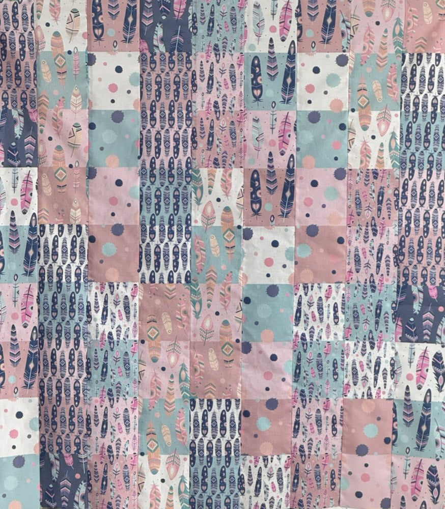 Jolly Charmer Baby Quilt