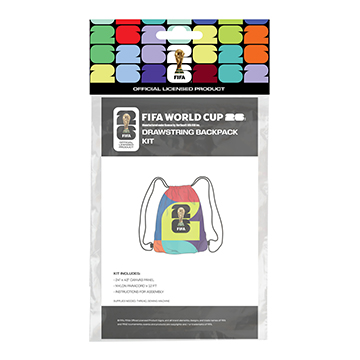 FIFA World Cup 2026 Canvas Drawstring Bag Kit