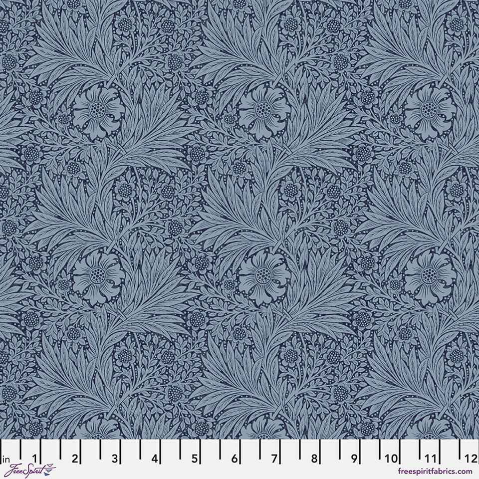 William Morris - Marigold, Navy