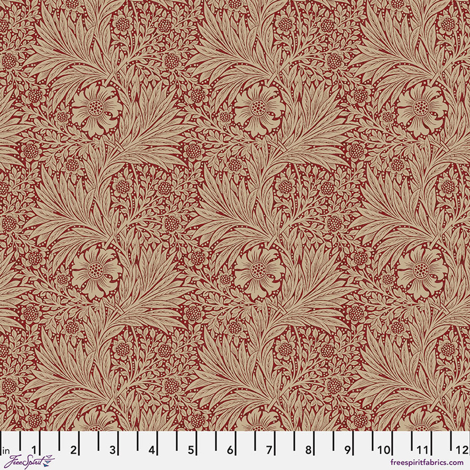 William Morris - Marigold, Red