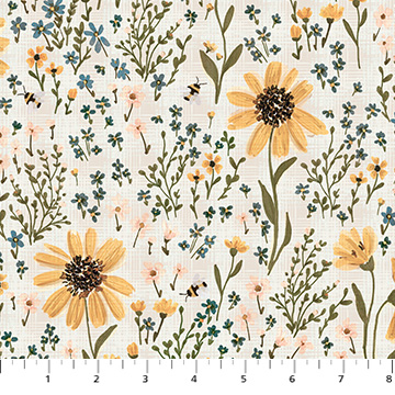 Humblebee - Field Floral, Cream