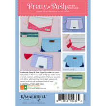 Load image into Gallery viewer, Kimberbell Pretty &amp; Posh Zipper Pouches CD Pattern
