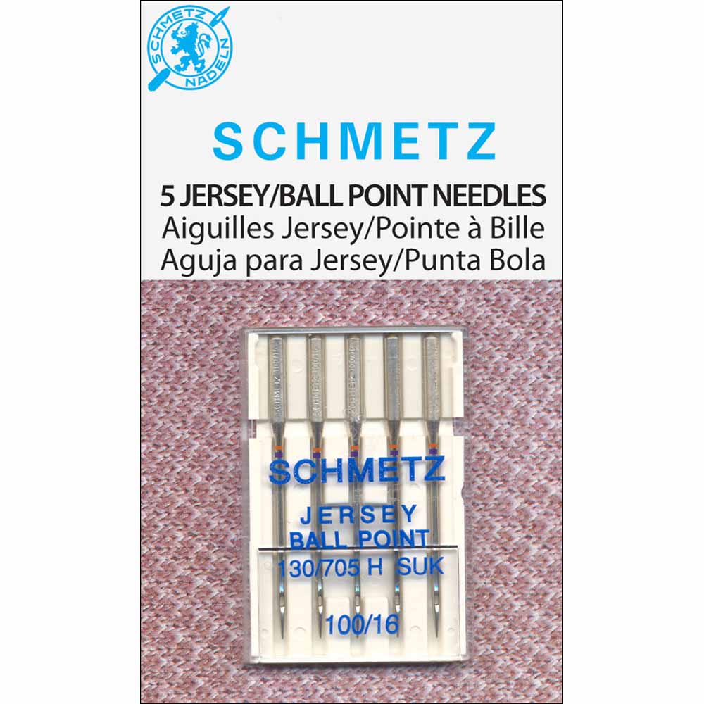 SCHMETZ #1799 Ball Point Needles Carded - 100/16 - 5 count