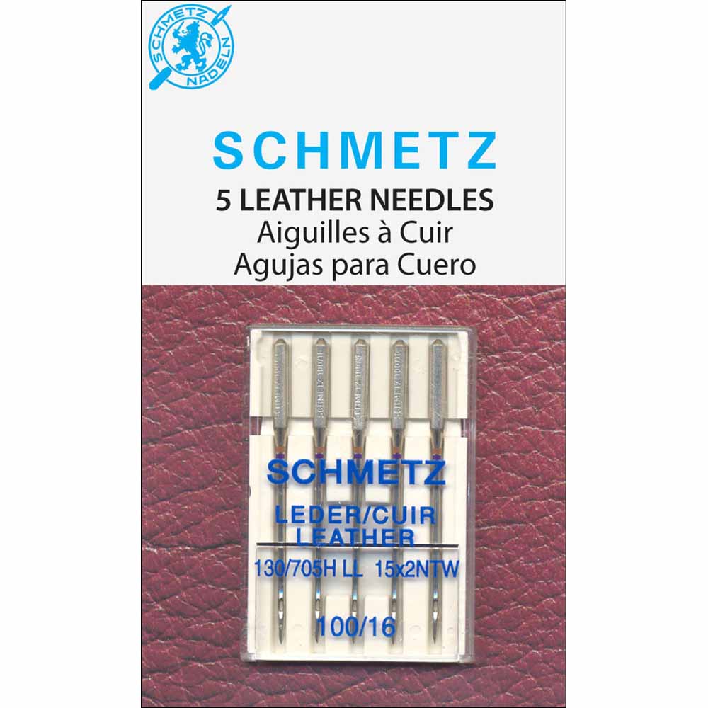 SCHMETZ #1785 Leather Needles Carded - 100/16 - 5 count