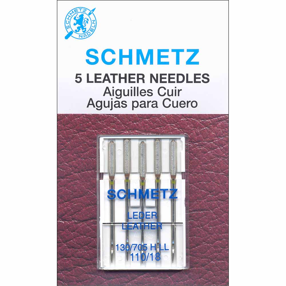 SCHMETZ #1786 Leather Needles Carded - 110/18 - 5 count