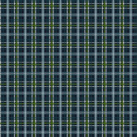 Winter Hollow - Navy and Green Plaid