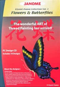Kiyomi Osawa Collection Vol 1 Flowers & Butterflies PC Design CD