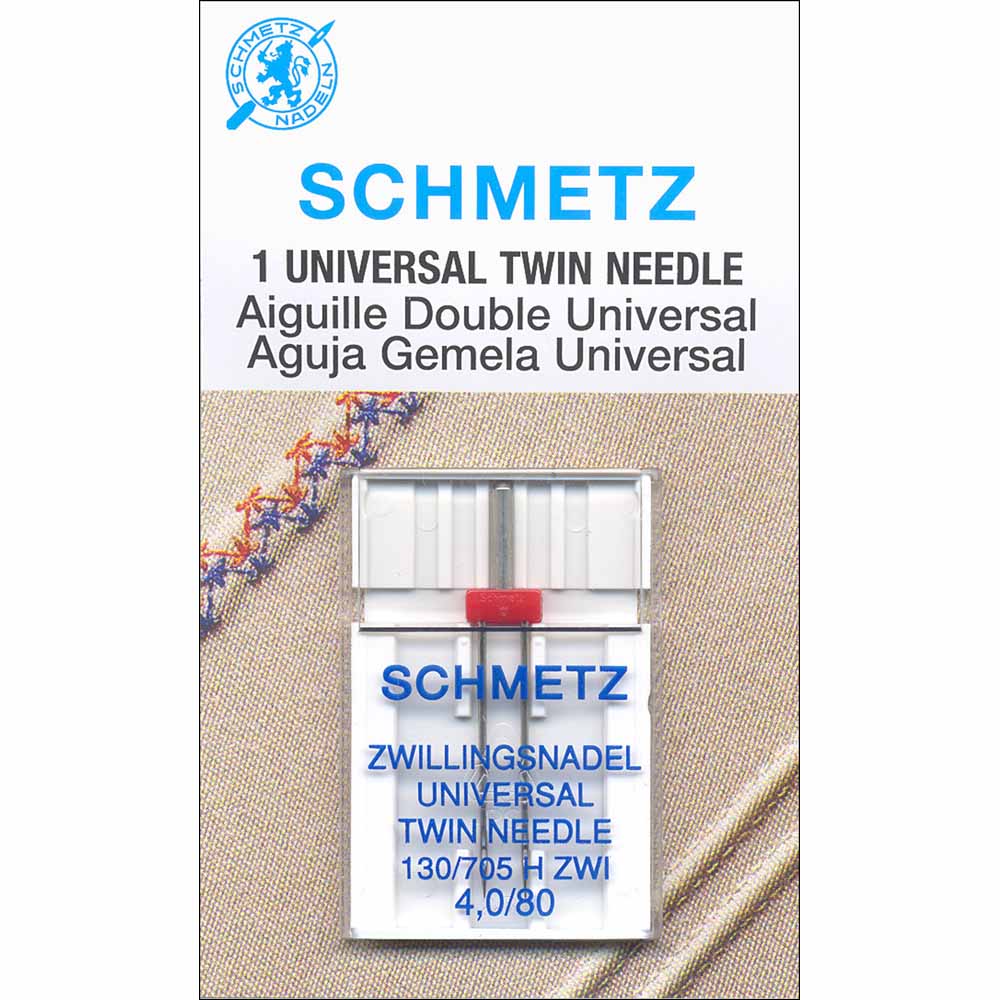SCHMETZ #1794 Twin Needle Carded - 80/12 - 4.0mm - 1 count