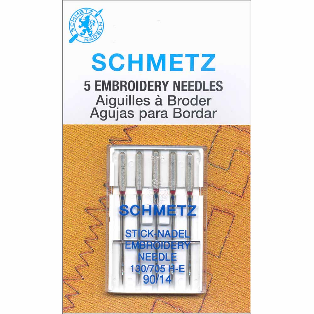 SCHMETZ #1720 Embroidery Needles Carded - 90/14 - 5 count