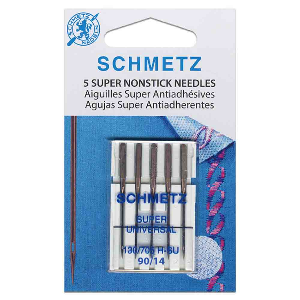 SCHMETZ #4503 Super NonStick Needles Carded - 90/14 - 5 count