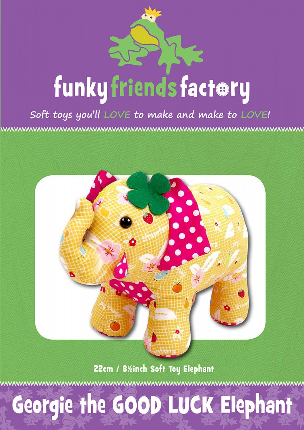 Georgie the GOOD LUCK Elephant - Funky Friends Factory