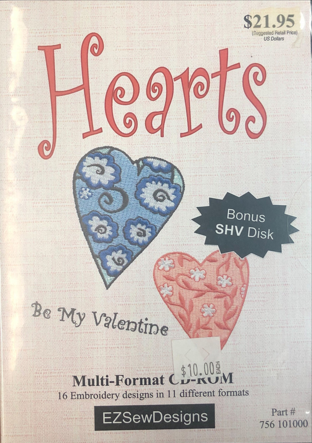 Hearts 'Be my Valentine' Multi-Format CD-ROM