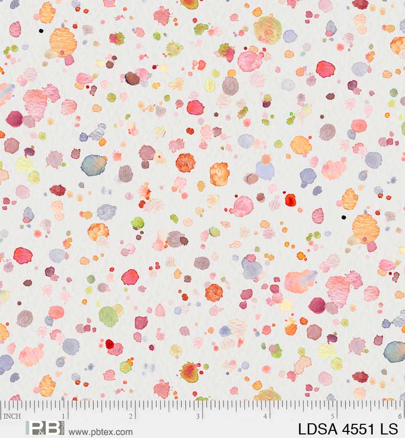 Little Darling Safari - Multi Colour Dots, Grey