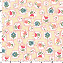 Load image into Gallery viewer, Vintage Flora - Honeycomb Floral, Pink
