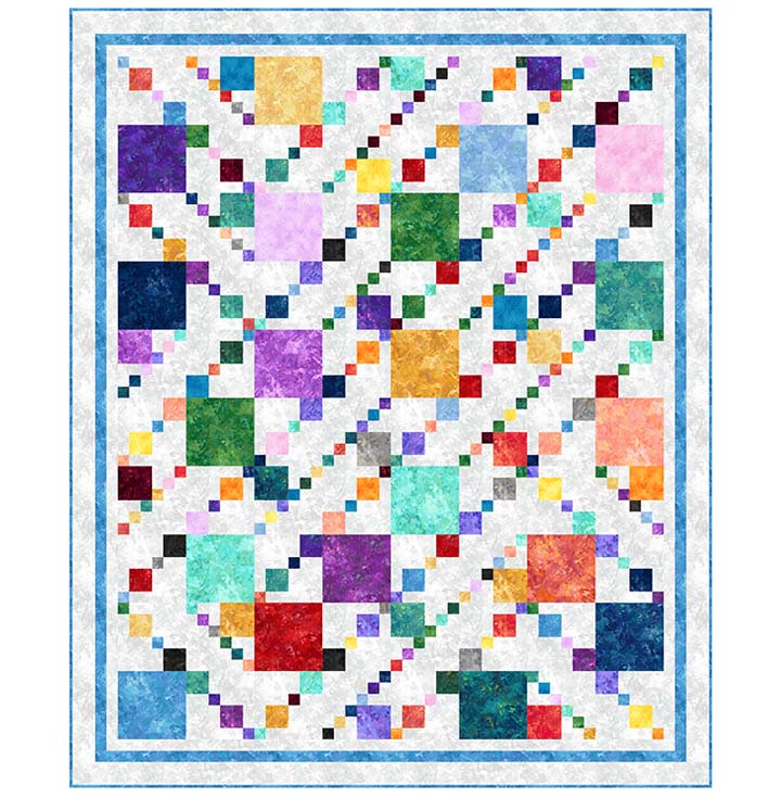 Chroma Confetti Quilt Pattern