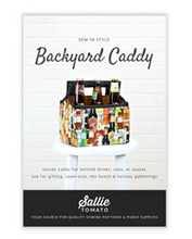 Load image into Gallery viewer, Backyard Beverage Caddy Paper Pattern

