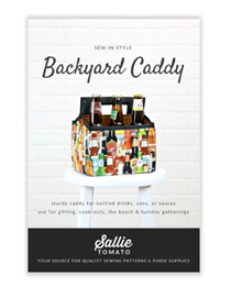 Backyard Beverage Caddy Paper Pattern