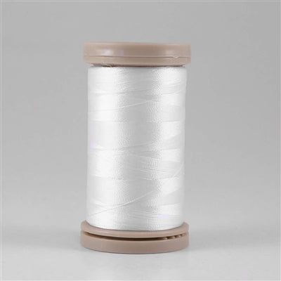 Para-Cotton Poly Thread - QST80-0800 - PURE WHITE, 80wt 400m