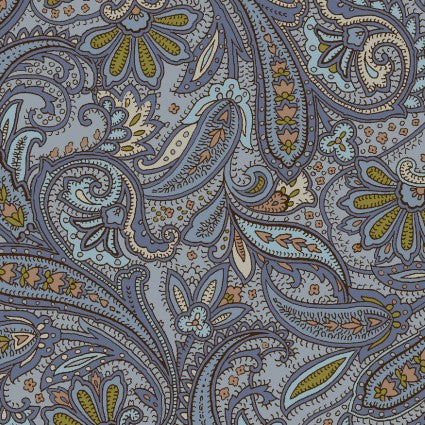 Blue Paisley