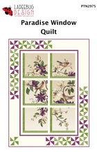 Load image into Gallery viewer, Paradise Window Quilt Pattern
